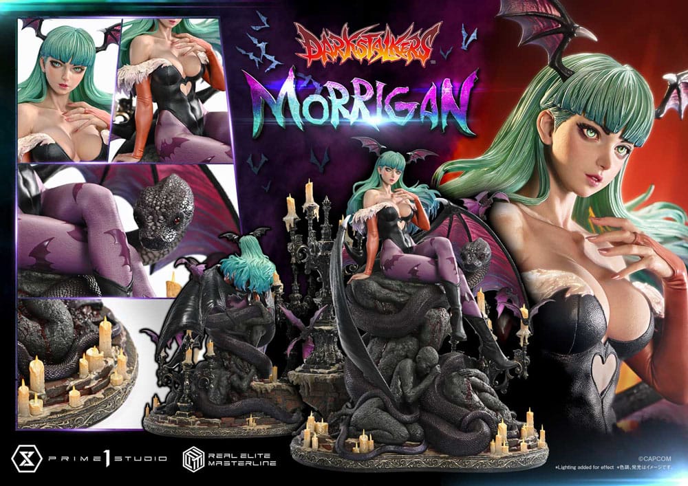 122026 - Darkstalkers - Morrigan - Statuette Prime 1 Studio (Bonus version)