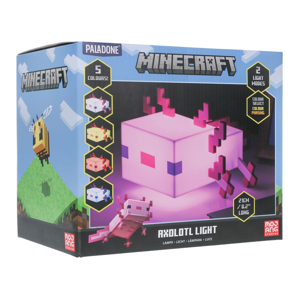 Minecraft - Axolotl - Lampe Paladone