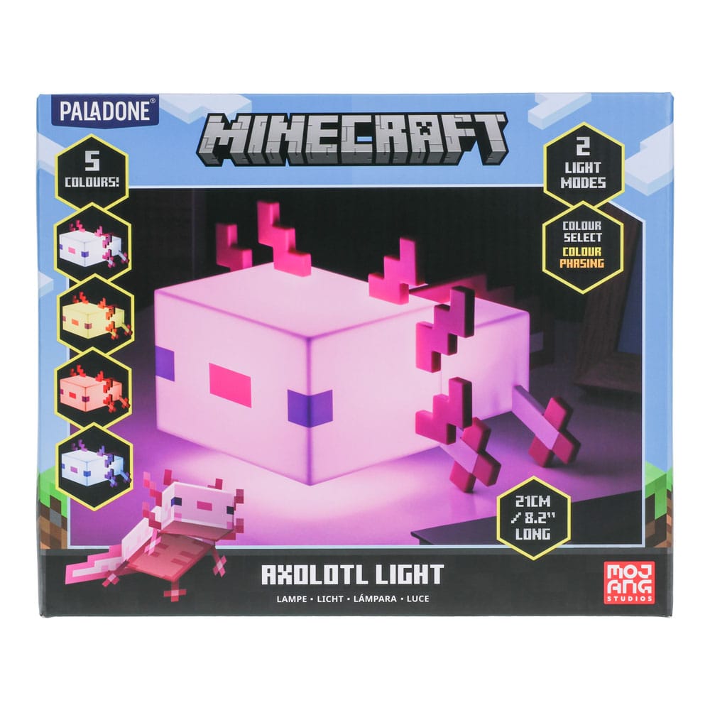 Minecraft - Axolotl - Lampe Paladone