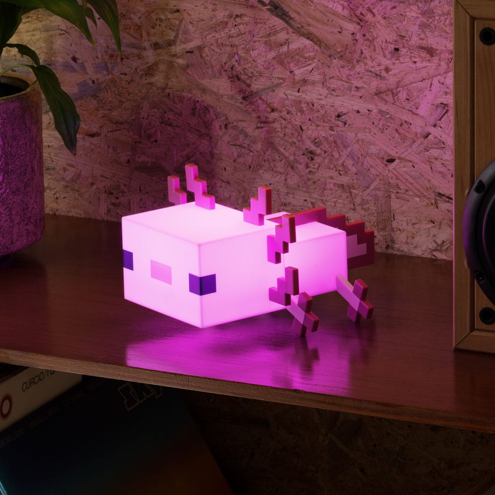 Minecraft - Axolotl - Lampe Paladone