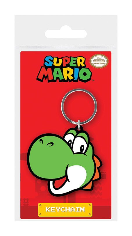 SUPER MARIO – Yoshi – Porte-clés caoutchouc officiel