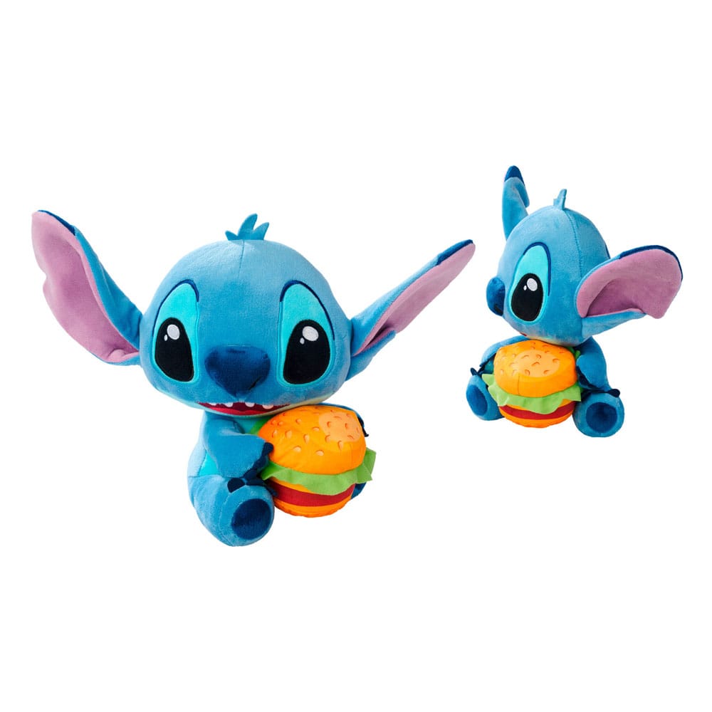 Lilo & Stitch - Stitch avec son Burger - Peluche Simba