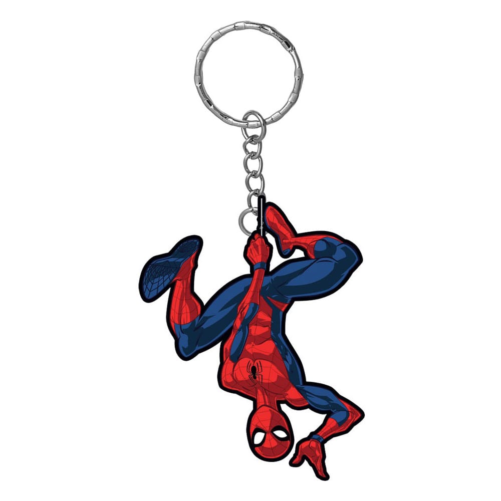 MARVEL – Spider-Man – Porte-clés caoutchouc Hanging