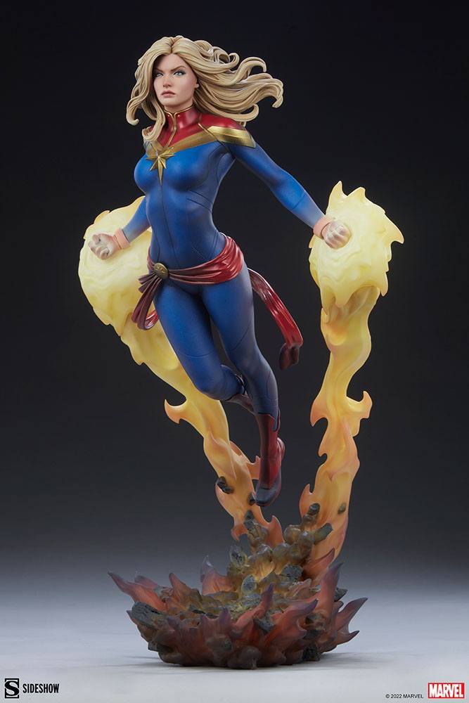 122025 - Marvel - Captain Marvel - Statuette Sideshow