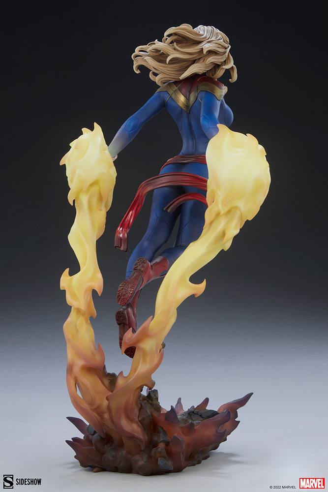 122025 - Marvel - Captain Marvel - Statuette Sideshow