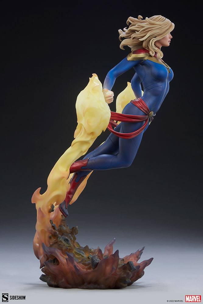122025 - Marvel - Captain Marvel - Statuette Sideshow