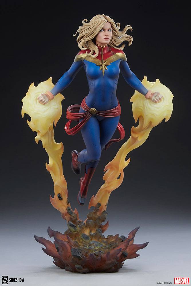 122025 - Marvel - Captain Marvel - Statuette Sideshow
