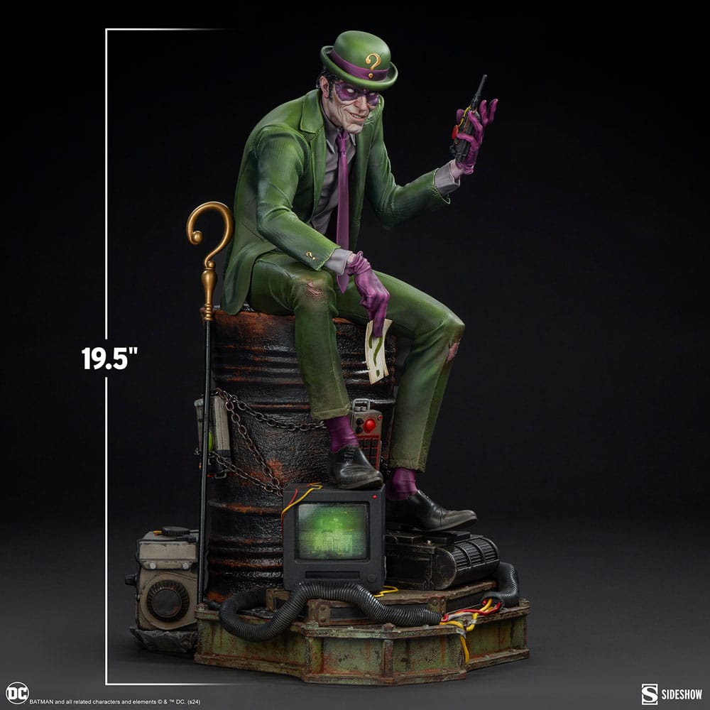 112025 - DC Comics - Riddler - Statuette Sideshow