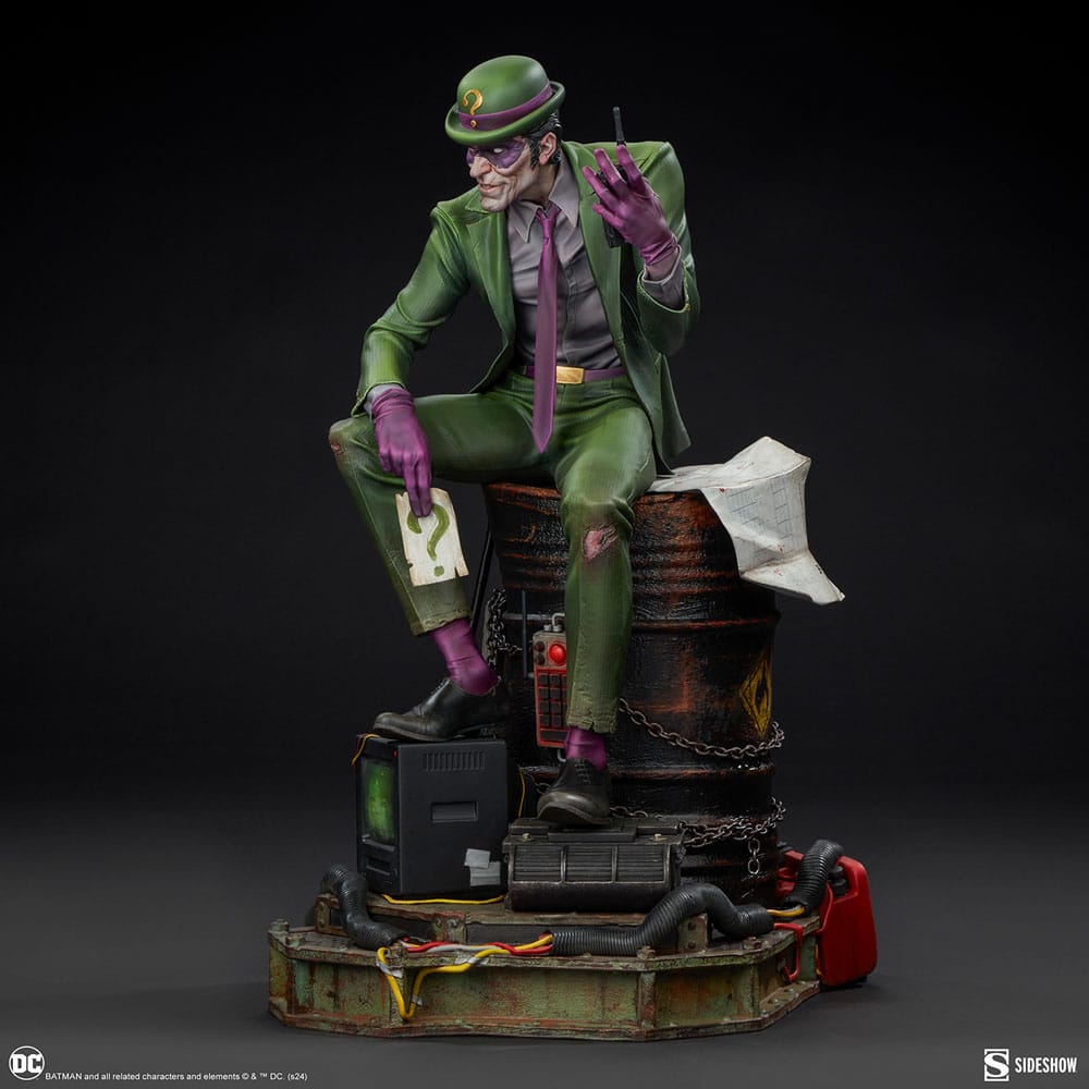 112025 - DC Comics - Riddler - Statuette Sideshow