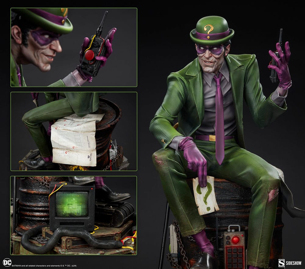 112025 - DC Comics - Riddler - Statuette Sideshow