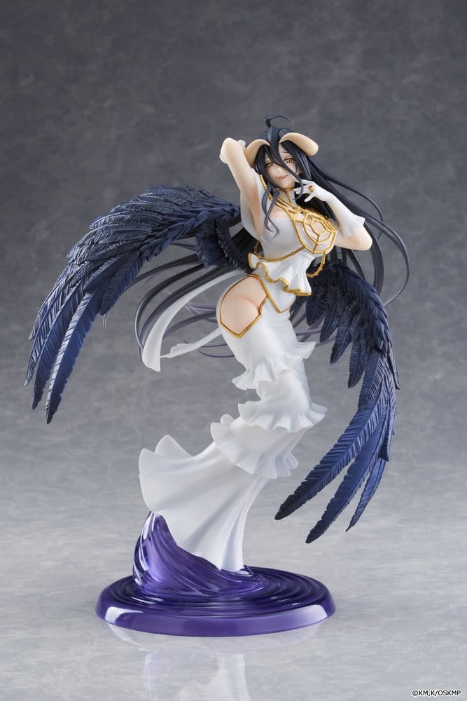 Overlord Statuette Albedo Pure White Devil Ver. T-most 29 cm