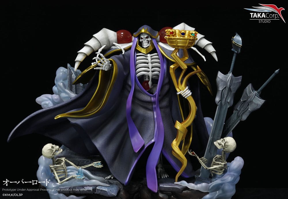 102025 - Overlord - Ainz Ooal Gown - Statuette TakaCorp Studio