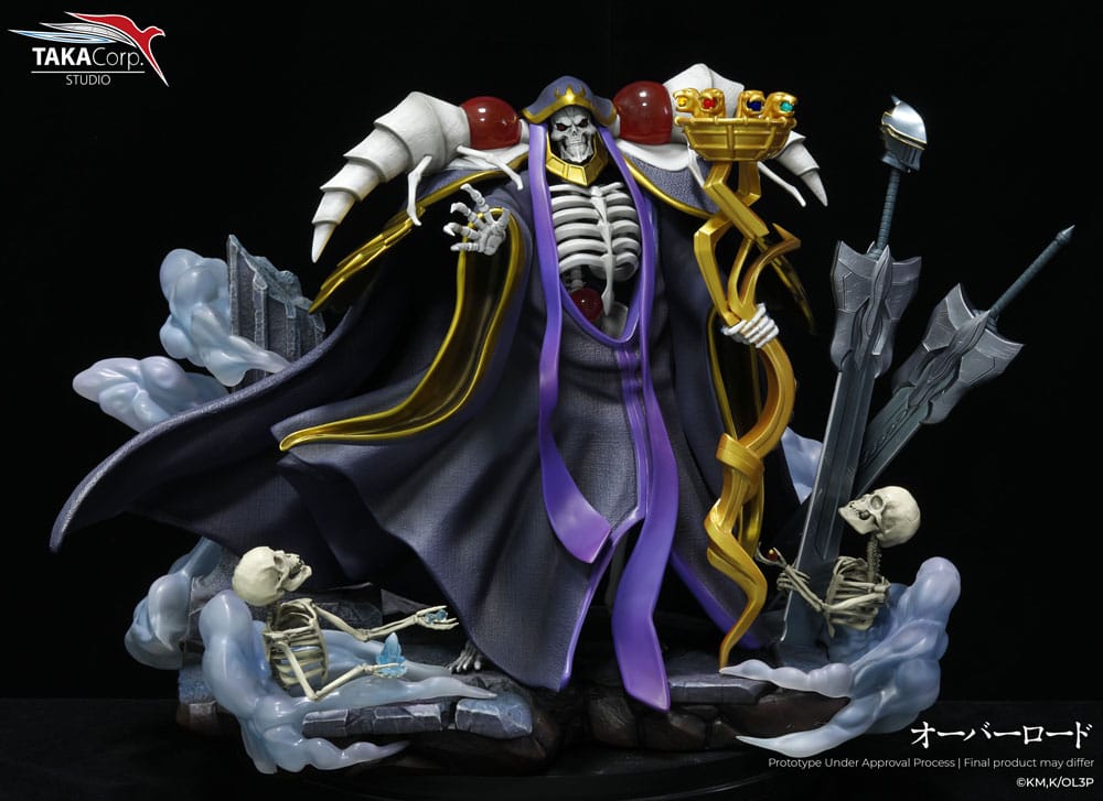 102025 - Overlord - Ainz Ooal Gown - Statuette TakaCorp Studio