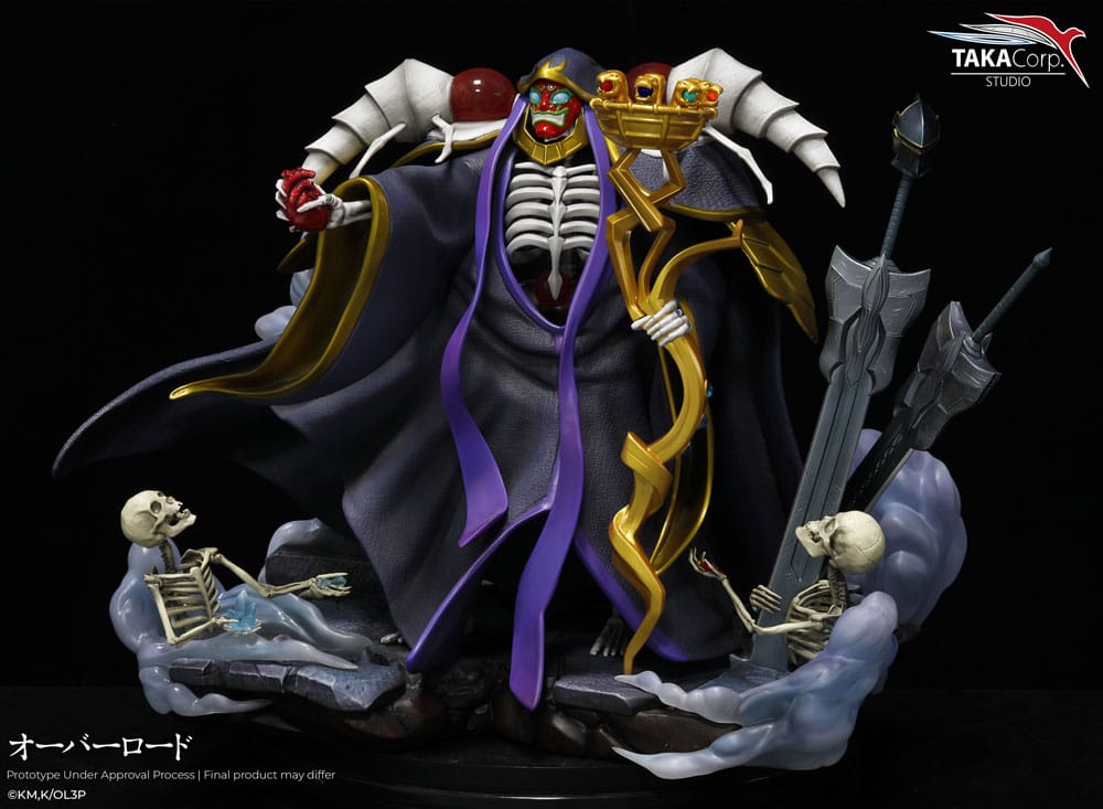 102025 - Overlord - Ainz Ooal Gown - Statuette TakaCorp Studio