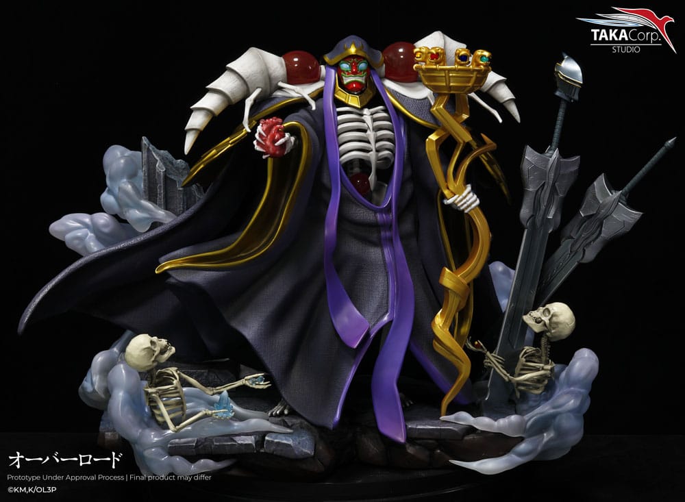 102025 - Overlord - Ainz Ooal Gown - Statuette TakaCorp Studio