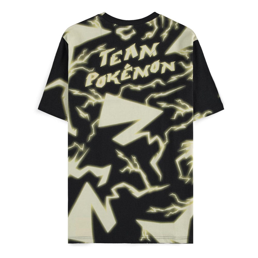 Pokémon - Mirage AOP Pikachu Lightning - T-Shirt Taille M/L
