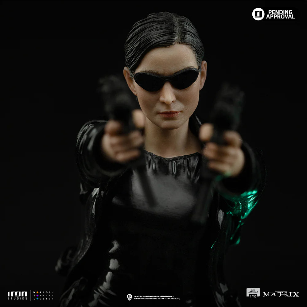 082026 - Matrix - Trinity - Statuette Iron Studio