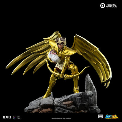 082026 - Saint Seiya - Sagittarius Aiolos - Statuette Iron Studio