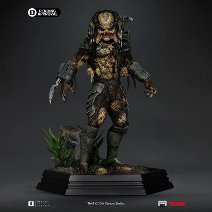 082026 - Predator - Jungle Hunter - Statuette Iron Studio