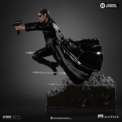 082026 - Matrix - Trinity - Statuette Iron Studio