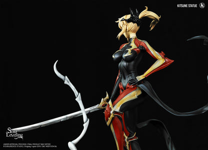 Sur Commande - Solo Leveling -  Cha Hae-In - Statuette Kitsune Statue