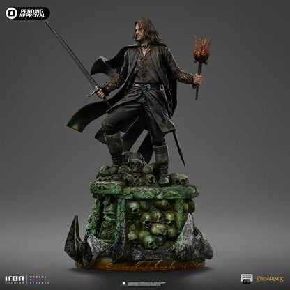 022026 - Seigneur des Anneaux - Aragorn (Unleashed) - Statuette Iron Studio