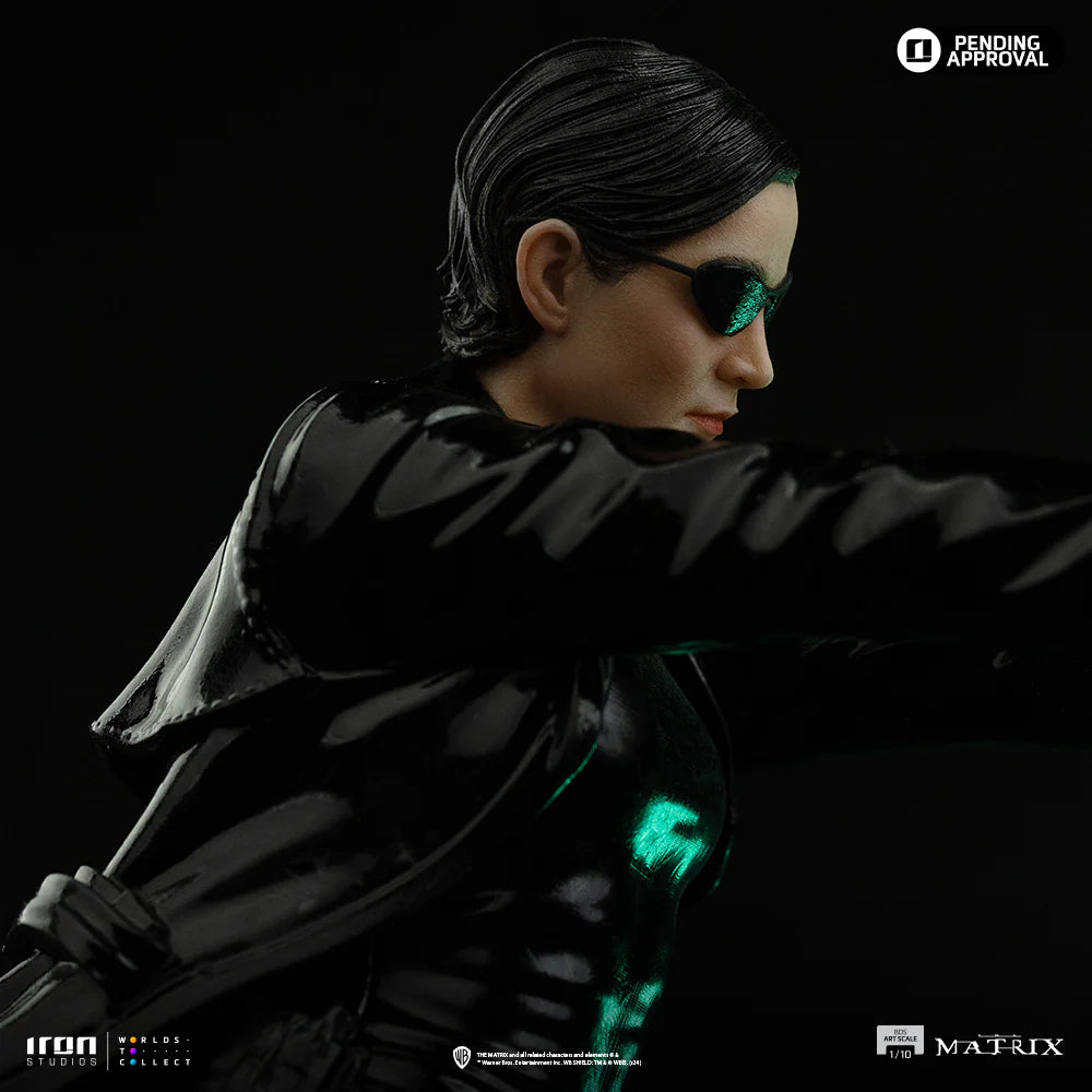 082026 - Matrix - Trinity - Statuette Iron Studio