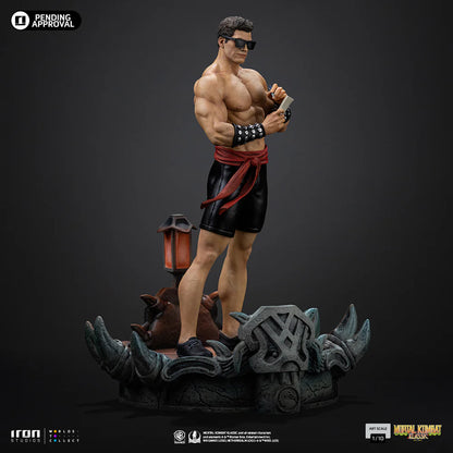 082026 - Mortal Kombat - Johnny Cage - Statuette Iron Studio