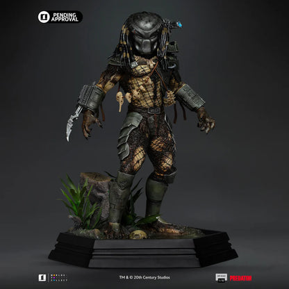 082026 - Predator - Jungle Hunter - Statuette Iron Studio