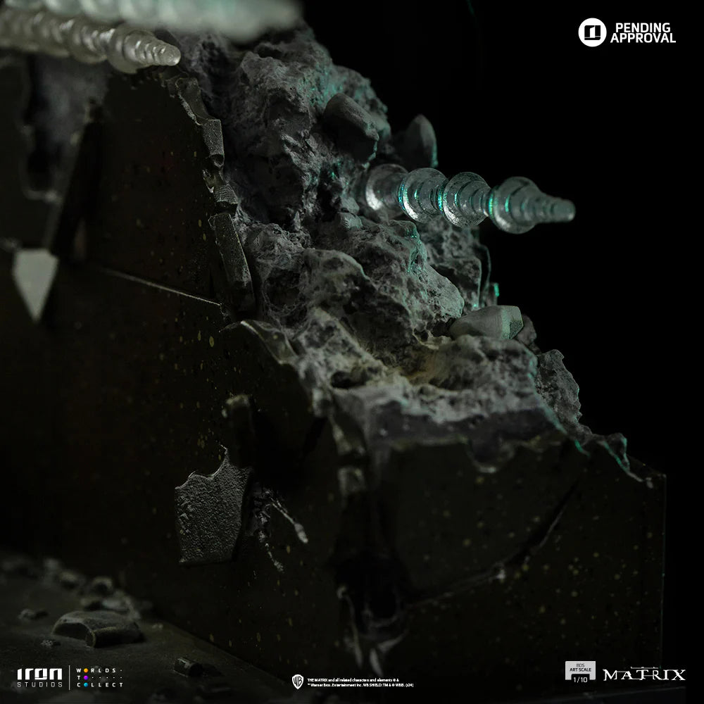 082026 - Matrix - Trinity - Statuette Iron Studio