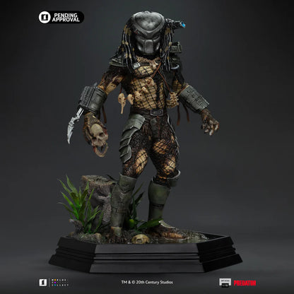 082026 - Predator - Jungle Hunter - Statuette Iron Studio