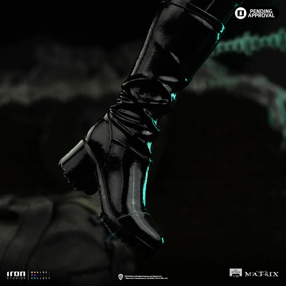 082026 - Matrix - Trinity - Statuette Iron Studio