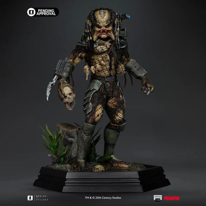 082026 - Predator - Jungle Hunter - Statuette Iron Studio