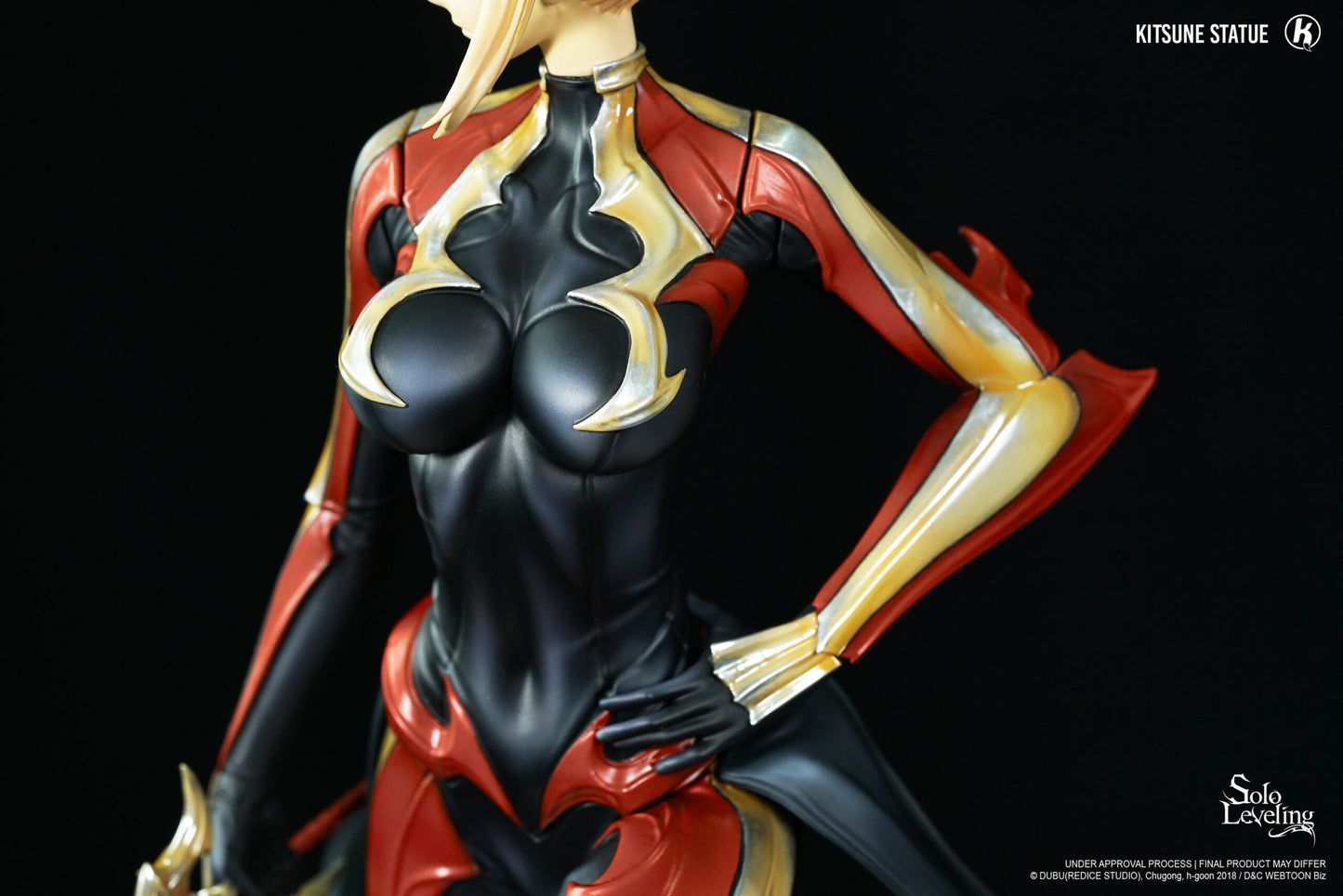 Sur Commande - Solo Leveling -  Cha Hae-In - Statuette Kitsune Statue
