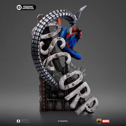 022026 - Marvel - Spider-man (10th Anniversary) - Statuette Iron Studio