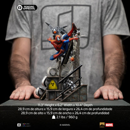 022026 - Marvel - Spider-man (10th Anniversary) - Statuette Iron Studio