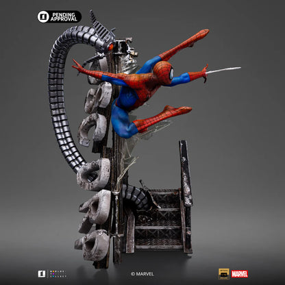 022026 - Marvel - Spider-man (10th Anniversary) - Statuette Iron Studio