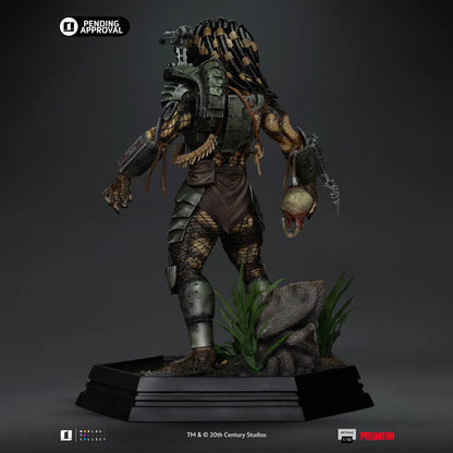 082026 - Predator - Jungle Hunter - Statuette Iron Studio