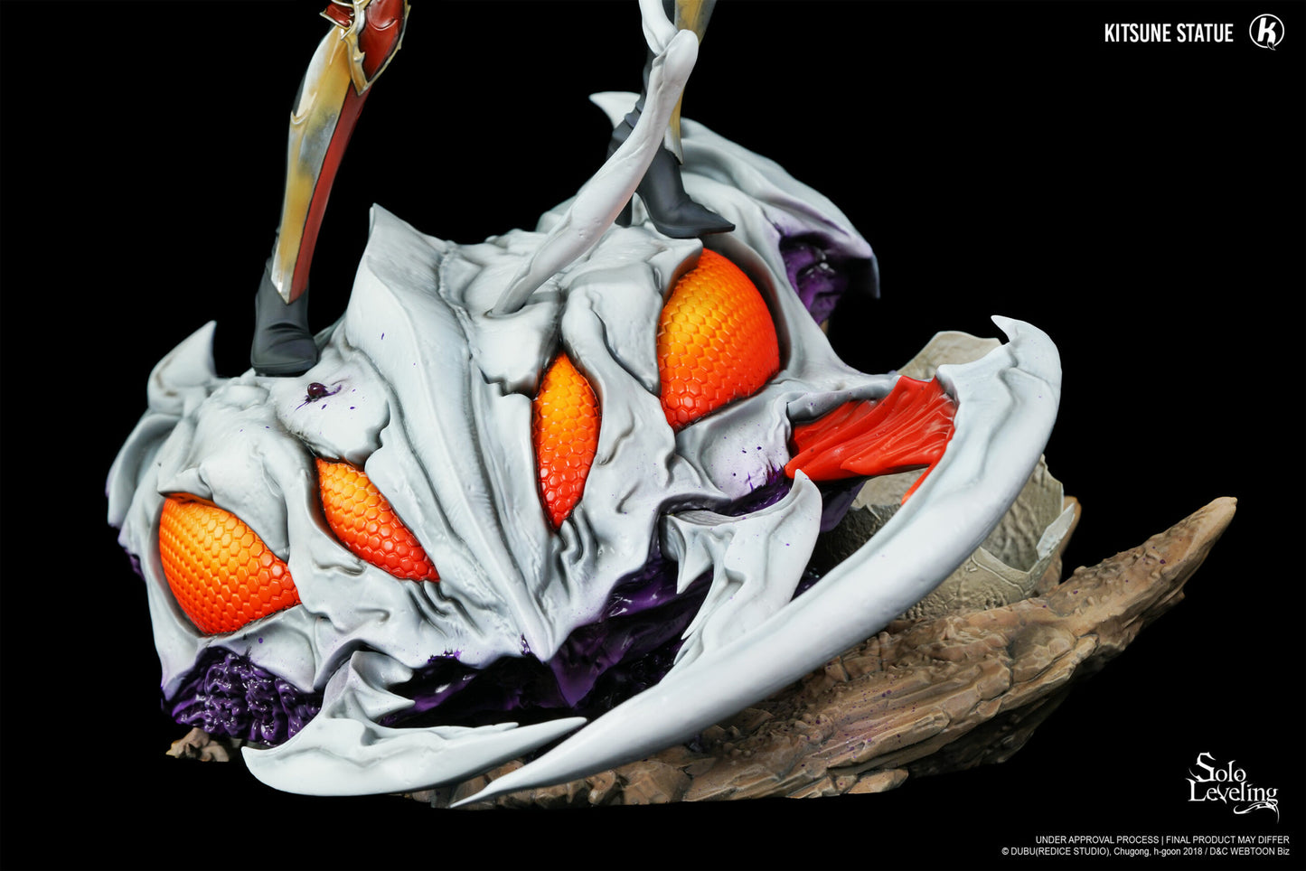 Sur Commande - Solo Leveling -  Cha Hae-In - Statuette Kitsune Statue