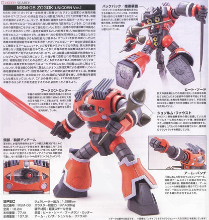 Gunpla - HGUC 1/144 Unicorn MSM-08 Zogok Unicorn Version - Gunpla