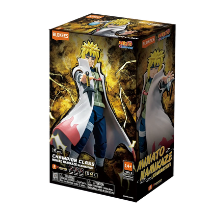 122026 - Naruto Shippuden - Minato Namikaze (Champion Class) - Figurine Articulée Blokees