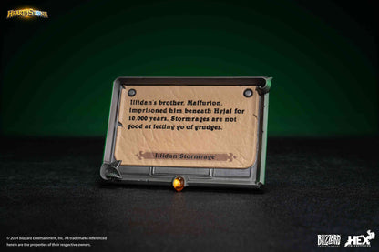 082025 - Hearthstone - Illidan Stormrage - Statuette Hex Collectible