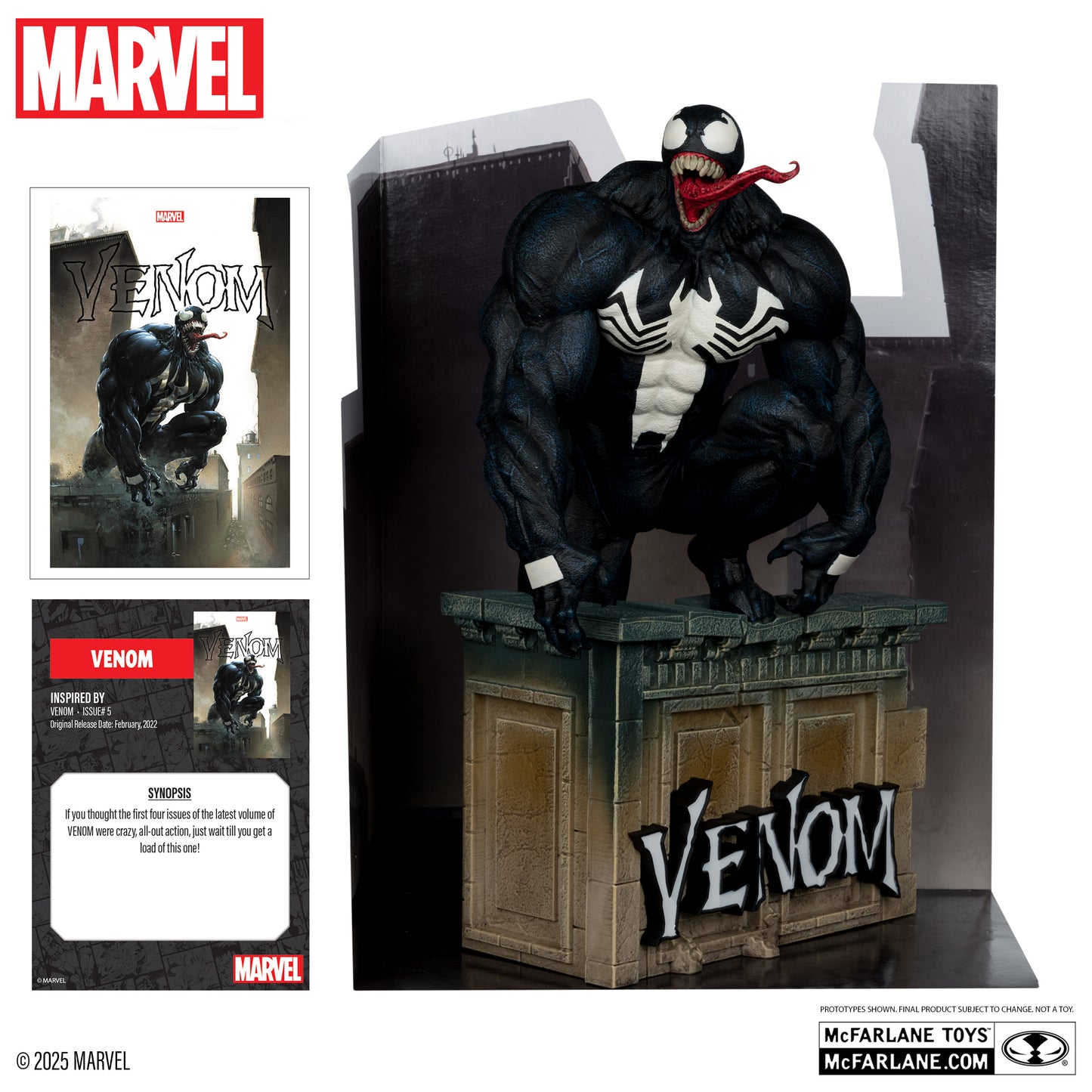 012026 - Marvel -  Venom (Venom #5) - Statuette McFarlane Toys