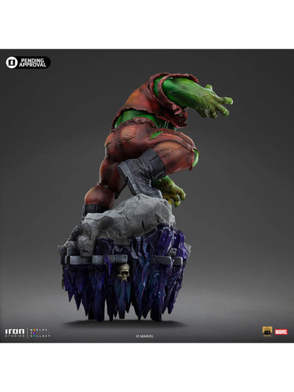 122025 - Marvel - Infinity Gauntlet Hulk - Statuette Deluxe Diorama Iron Studio