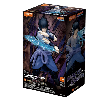 122026 - Naruto Shippuden - Sasuke Uchiha (Champion Class) - Figurine Articulée Blokees