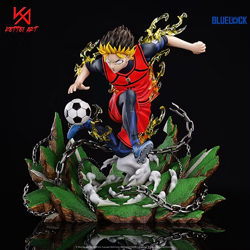 Sur Commande - Blue Lock -  Meguru Bachira - Statuette Kettei Art
