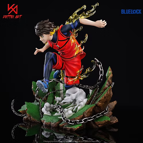 Sur Commande - Blue Lock -  Meguru Bachira - Statuette Kettei Art