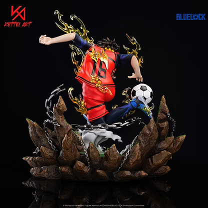 Sur Commande - Blue Lock -  Meguru Bachira - Statuette Kettei Art
