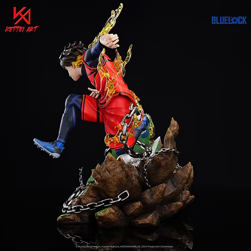 Sur Commande - Blue Lock -  Meguru Bachira - Statuette Kettei Art