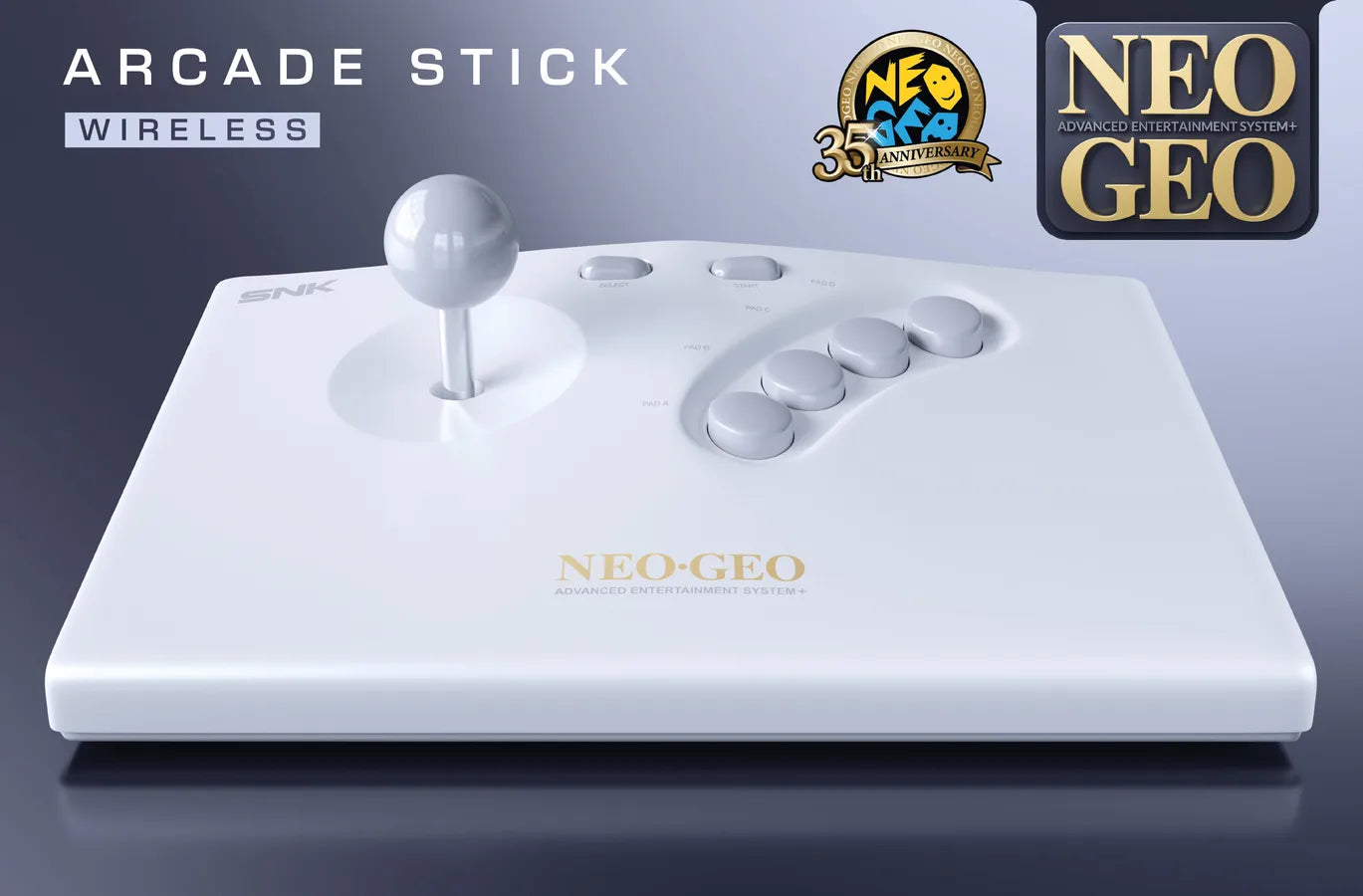 112026 -NEOGEO AES+ Wireless Arcade Stick - Anniversary Edition